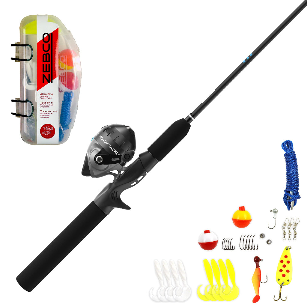Ready Tackle All-Purp Spincast Combo 5'6" 2pc M