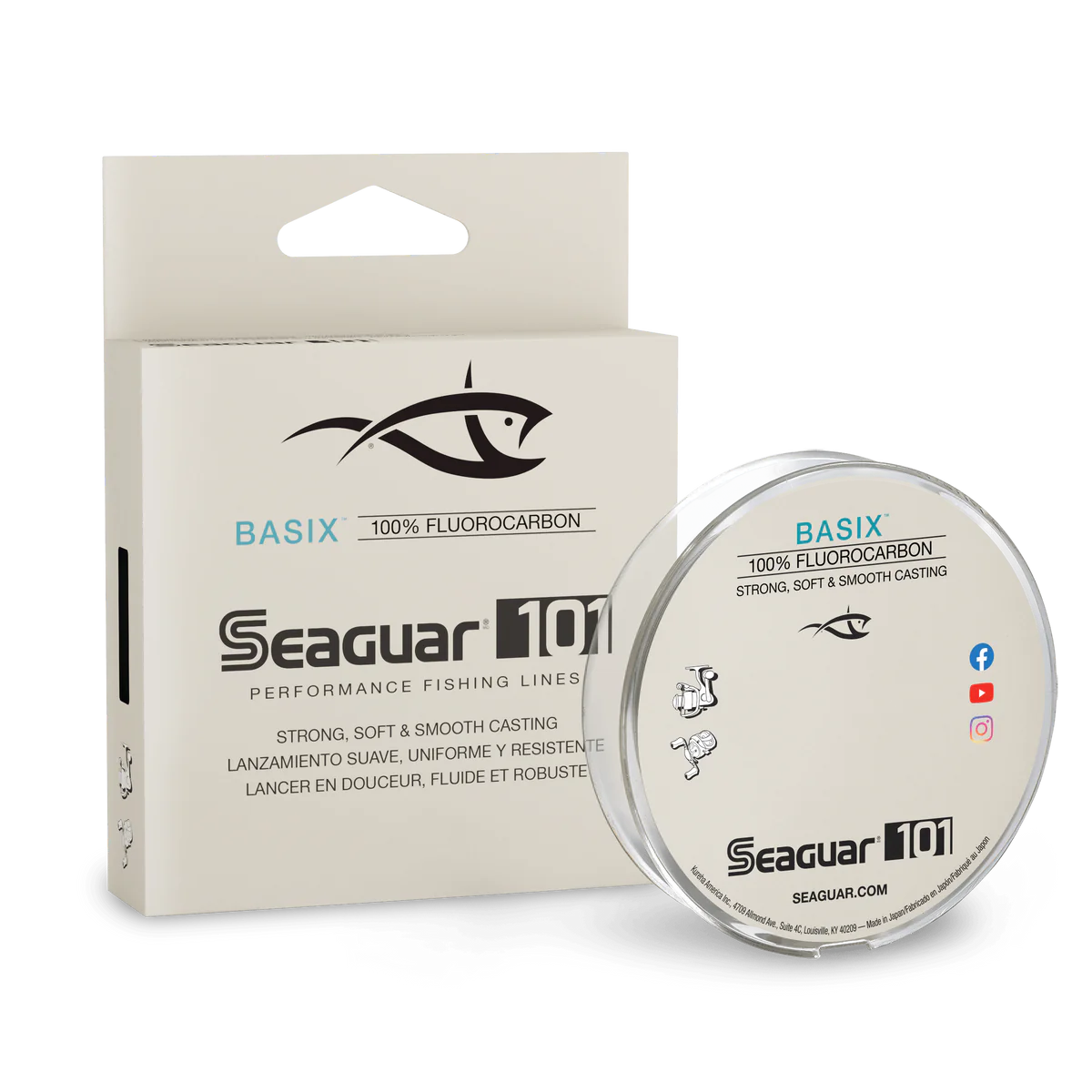 101 BasiX Fluorocarbon Fishing Line