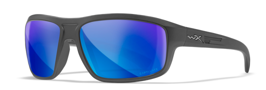 CONTEND - BLUE MIRROR LENS/MATTE GRAPHITE FRAME - POLARIZED