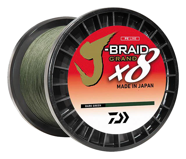 J-Braid x8 Grand Braided Fishing Line