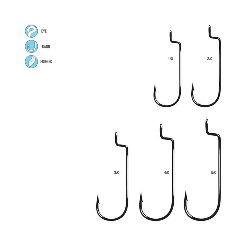 Offset Shank Worm Round Bend
