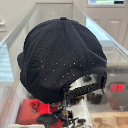 Metal Patch Waterproof Flat Bill Hat