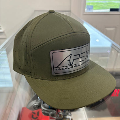 Metal Patch Waterproof Flat Bill Hat