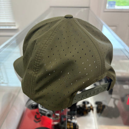 Metal Patch Waterproof Flat Bill Hat