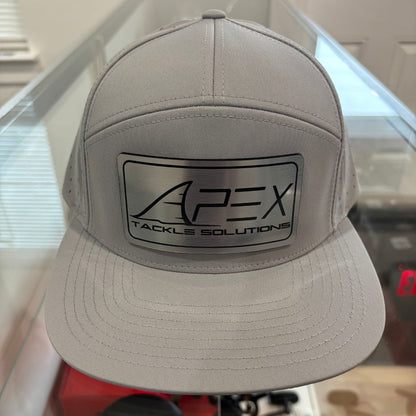 Metal Patch Waterproof Flat Bill Hat