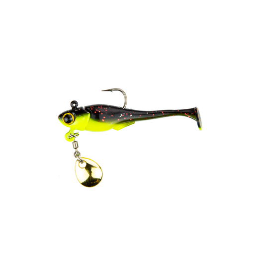 Pecos Spinner 1/8oz - Black Neon