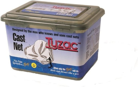 Tyzac Nylon Cast Net 6' - 3/8" Mesh - 3/4 lb.