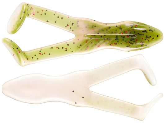 Ribbit Frog 3.5" - Watermelon Red/Pearl (5 Pack)