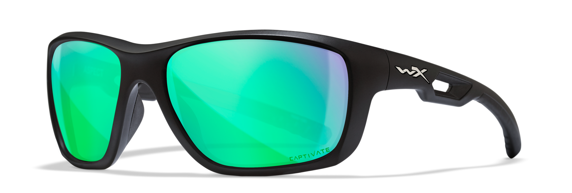 ASPECT - GREEN MIRROR LENS/MATTE BLACK FRAME - POLARIZED – Apex